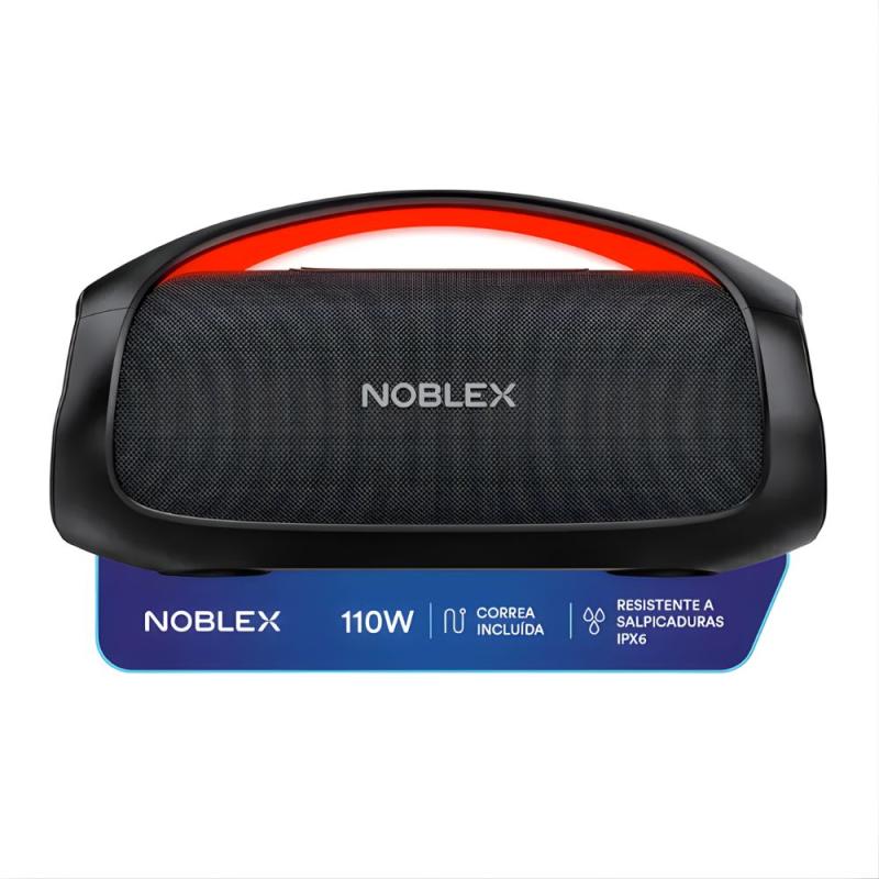 Parlante Portátil Noblex PSB3000P Bluetooth 110W Negro
