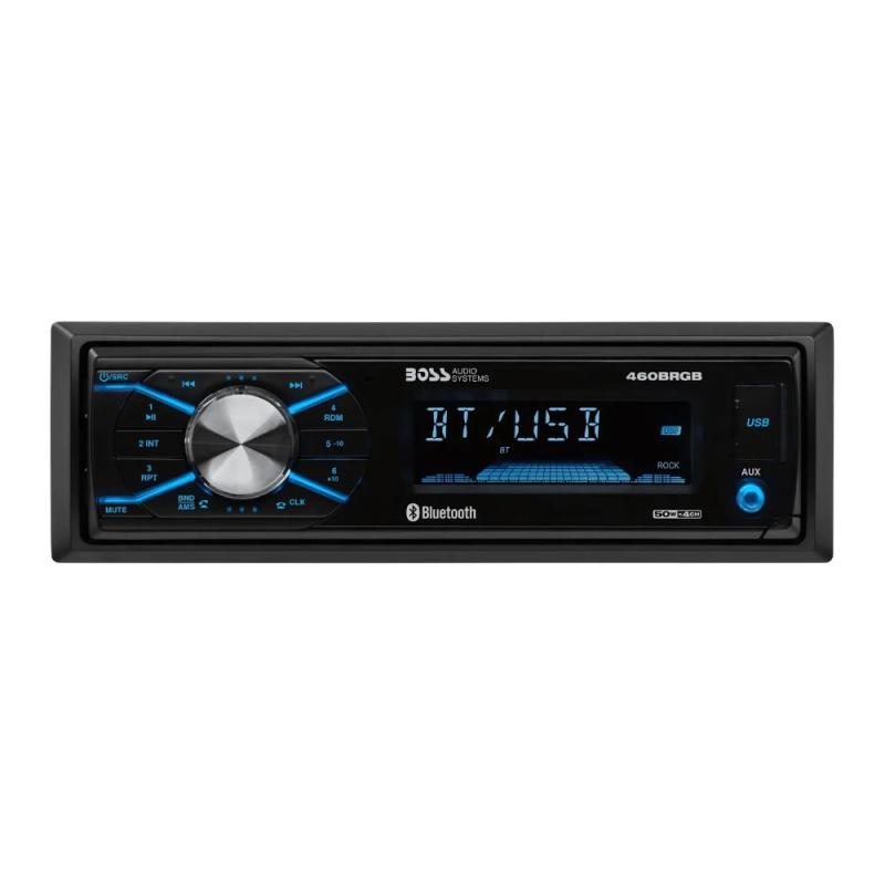 Auto Estéreo Boss 460RGB Bluetooth Usb 50W