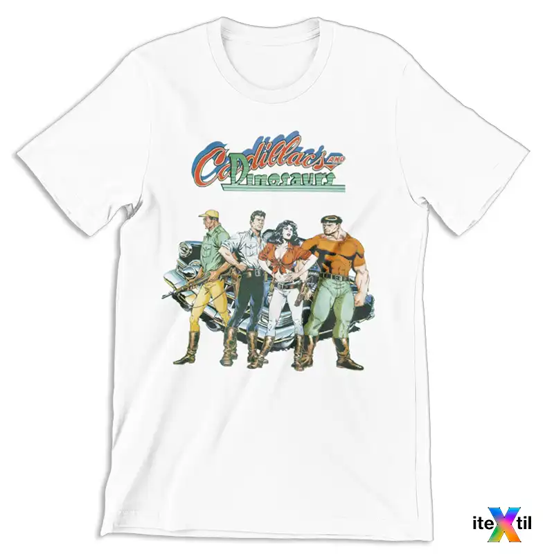 "CADILLACS AND DINOSAURS" - Remera unisex 👕