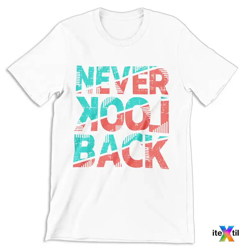 "NEVER LOOK BACK" - Remera Unisex 👕