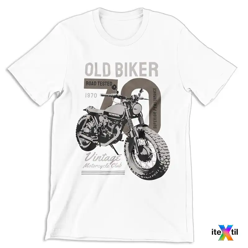 "OLD BIKER" - Remera unisex 👕