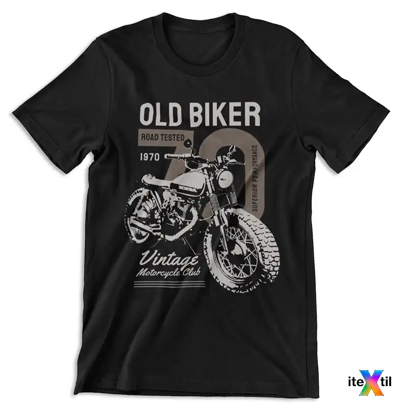 "OLD BIKER" - Remera unisex 👕