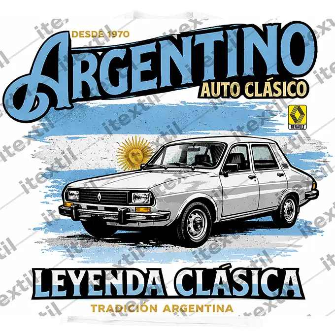 "RENAULT 12" - Remera unisex 👕