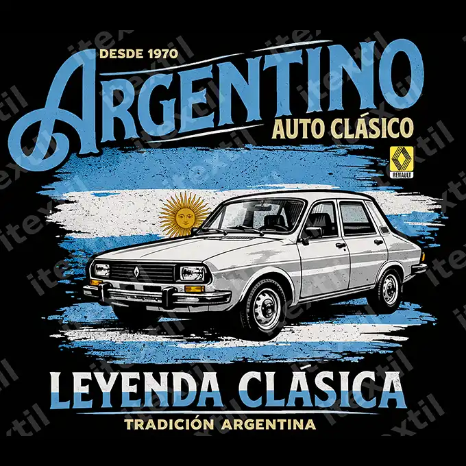 "RENAULT 12" - Remera unisex 👕