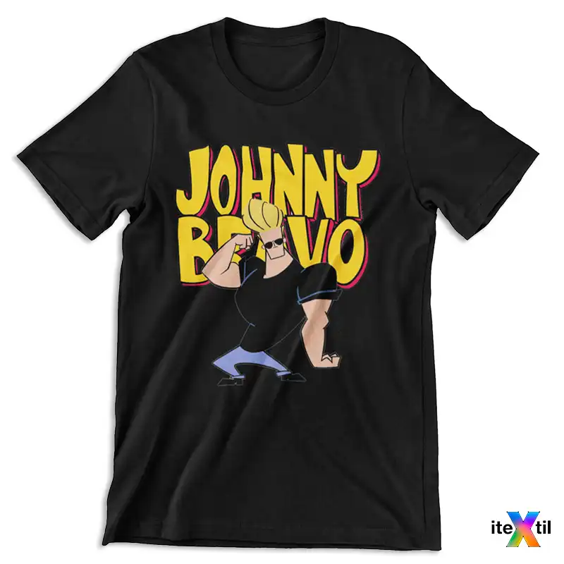 "JOHNNY BRAVO" - Remera Unisex 👕