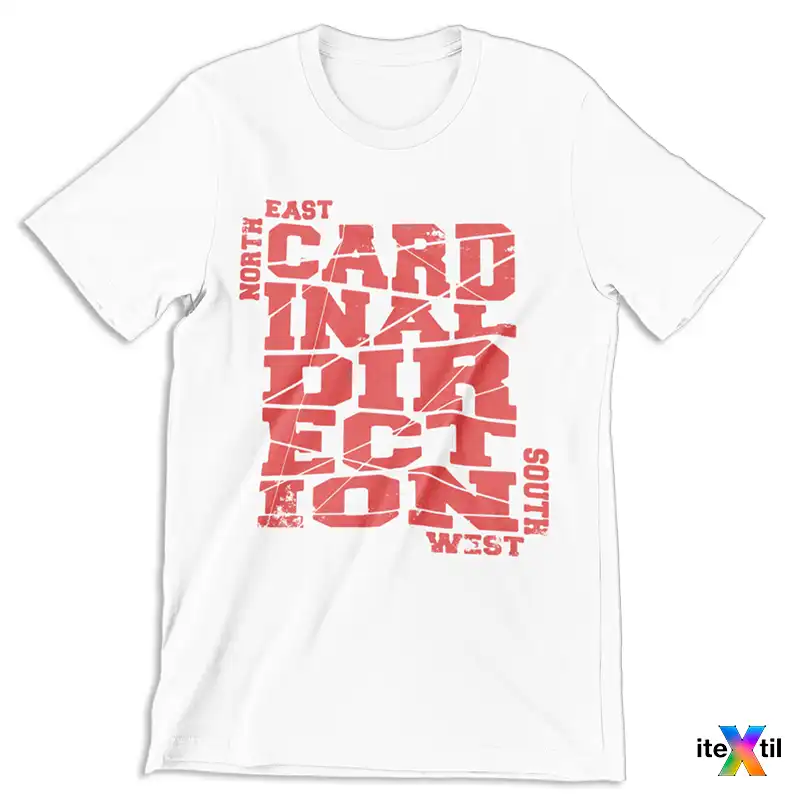 "CARDINAL DIRECTION" - Remera Unisex 👕