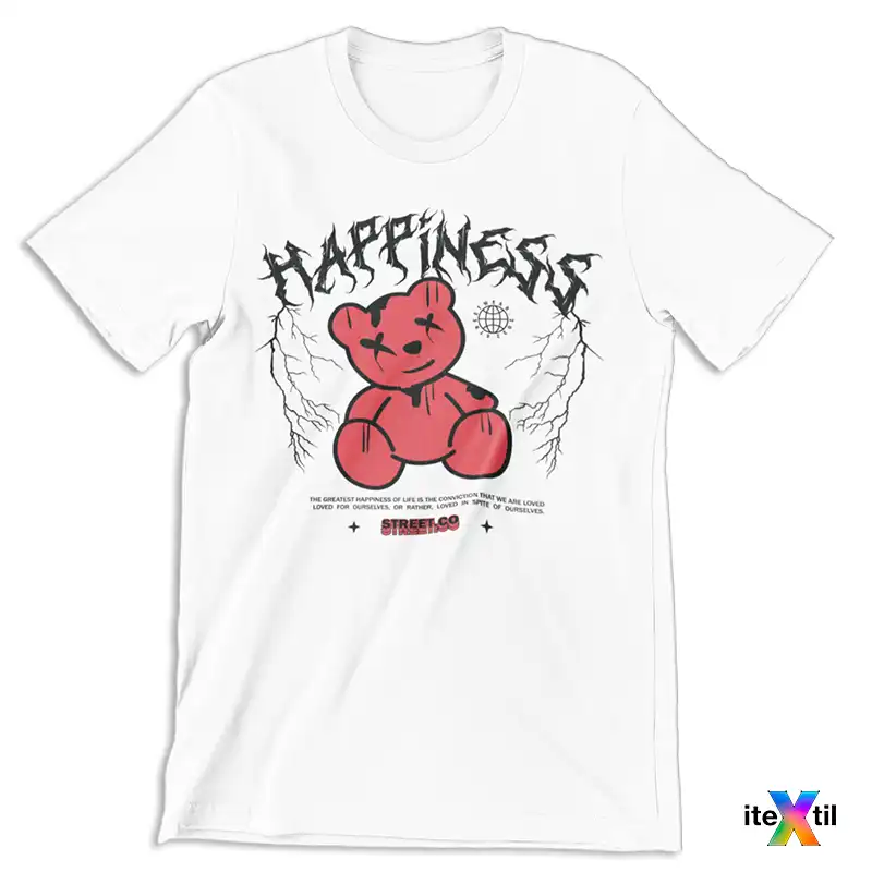 "HAPPINESS" - Remera Unisex 👕