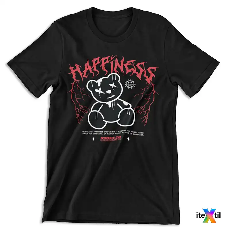 "HAPPINESS" - Remera Unisex 👕