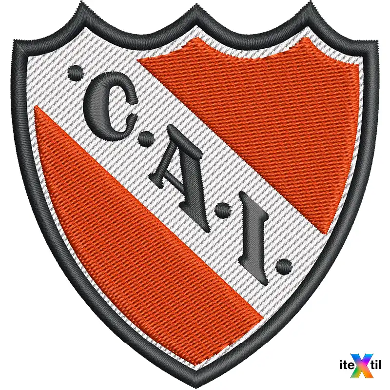 Parche bordado - "INDEPENDIENTE" 🧵