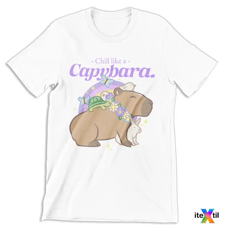 "CHILL CAPYBARA 3" - Remera unisex 👕