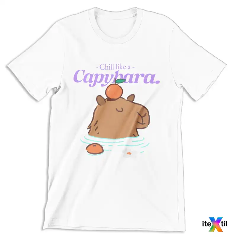 "CHILL CAPYBARA 5" - Remera unisex 👕