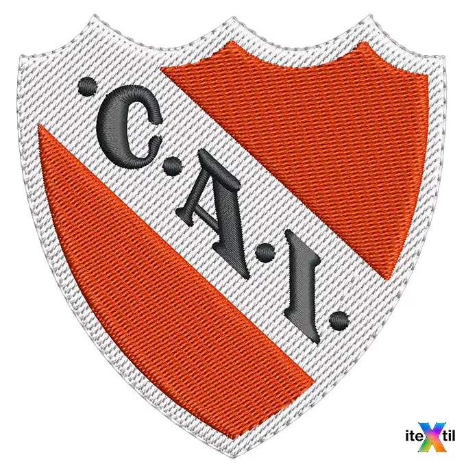 Parche bordado - "INDEPENDIENTE 2" 🧵