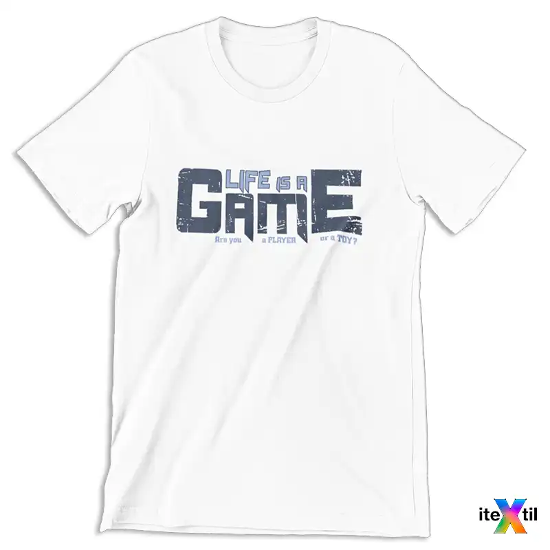"LIFE IS A GAME" - Remera Unisex 👕
