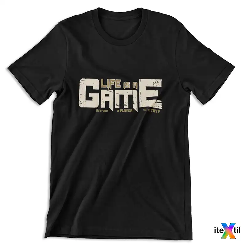 "LIFE IS A GAME" - Remera Unisex 👕