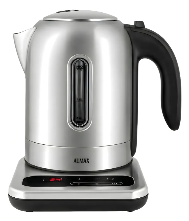 Pava Electrica Digital Aumax Onyxa 1,7 L Acero Inox Acero Inoxidable