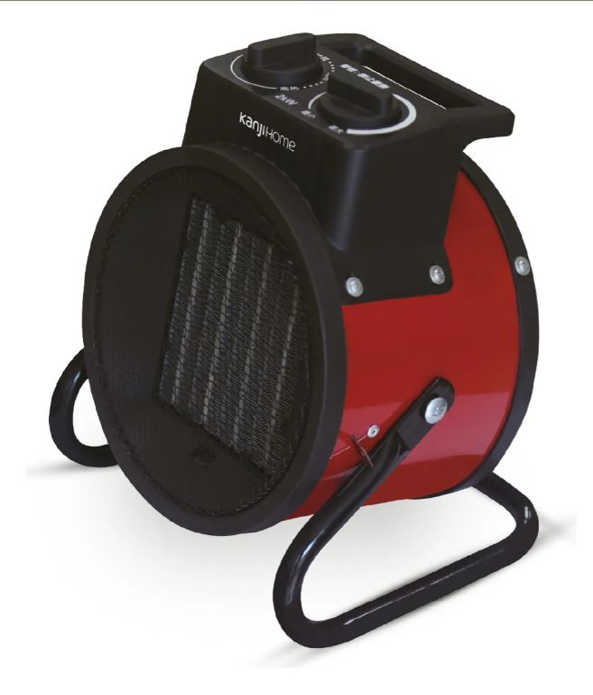 Caloventor Turbo Kanji Home 2200w Kjh-ch401/r Color Rojo