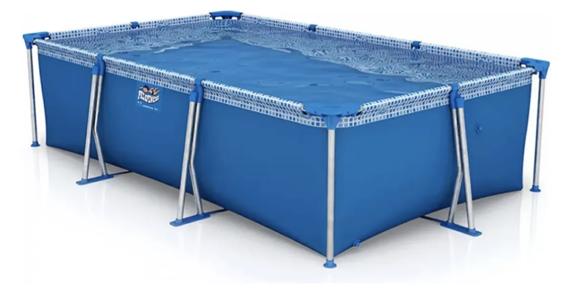 Pileta Estructural Pelopincho 1043 Lona De 2800lts 2,7x1,6m