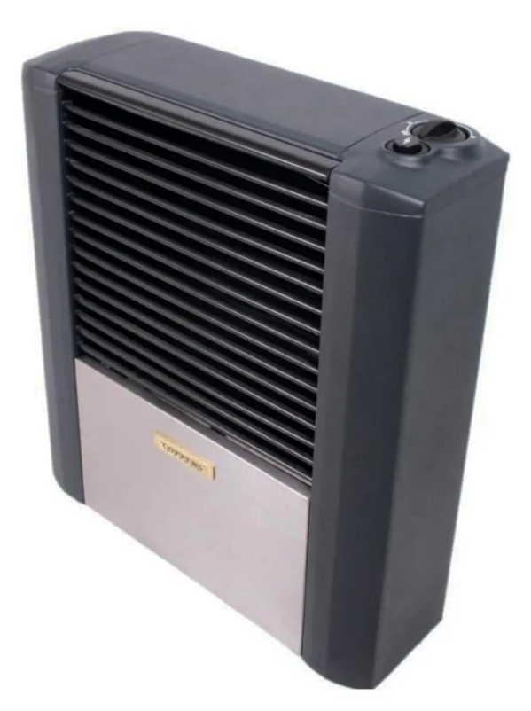 Calefactor Coppens 5000 Cal Sin Salida Peltre Acero Multigas Grafito