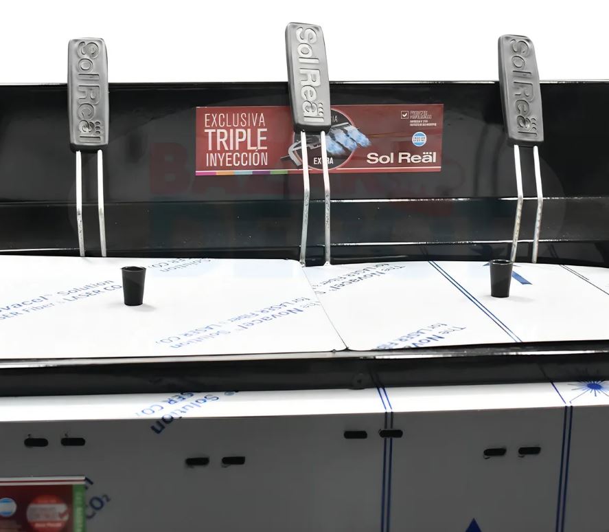 Freidora 42 Litros Sol Real Triple inyección Gas Natural Mod 057