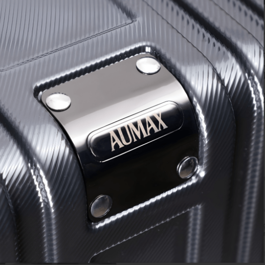 VALIJA AUMAX ALLUMIA GREY / GUNMETAL GRANDE 28" ABS+PC-4024G TSA