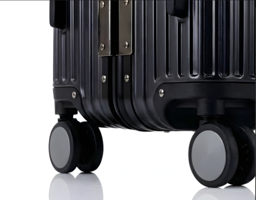 VALIJA AUMAX ALLUMIA GREY / GUNMETAL MEDIANA 24" ABS+PC-4024G TSA