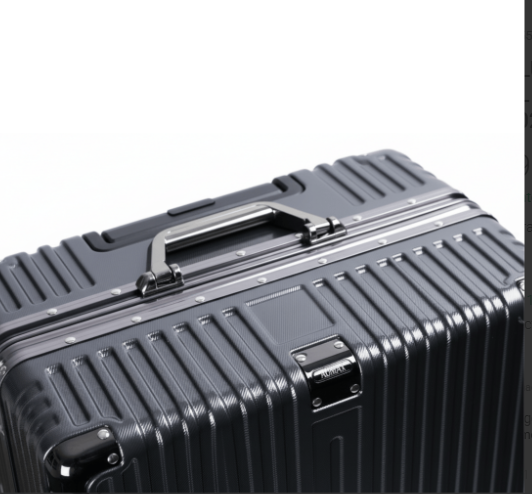 VALIJA AUMAX ALLUMIA GREY / GUNMETAL MEDIANA 24" ABS+PC-4024G TSA