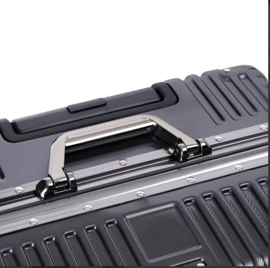 VALIJA AUMAX ALLUMIA GREY / GUNMETAL CABINA 20" ABS+PC-4024G TSA