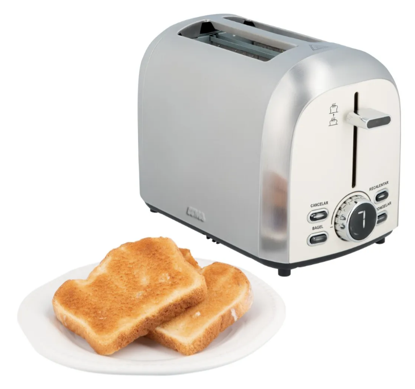 Tostadora Atma Digital 2 Rebanadas To015idp