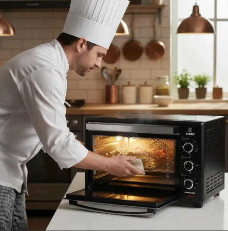 Horno Eléctrico 42l 1600w Buddy Modelo Bd42e