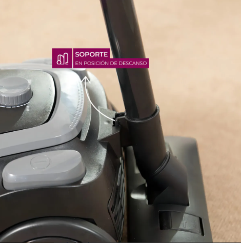 Aspiradora Atma As8913pi 1500W Bolsa Tela 1,5 Lts VIOLETA