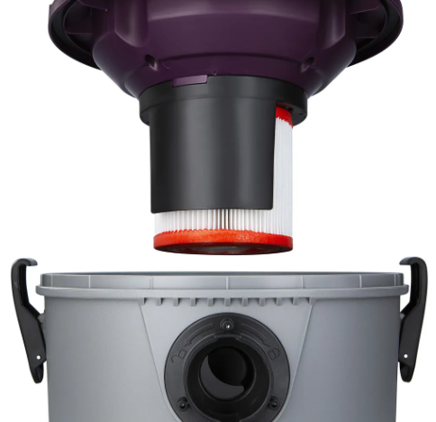 Aspiradora de Tacho Atma ast1523pi Para Polvo Y Líquidos 15l