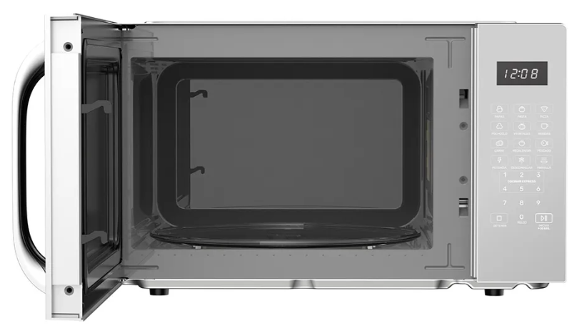 Microondas Drean Hmd20arsb0 20 Litros 1100 Watts SILVER