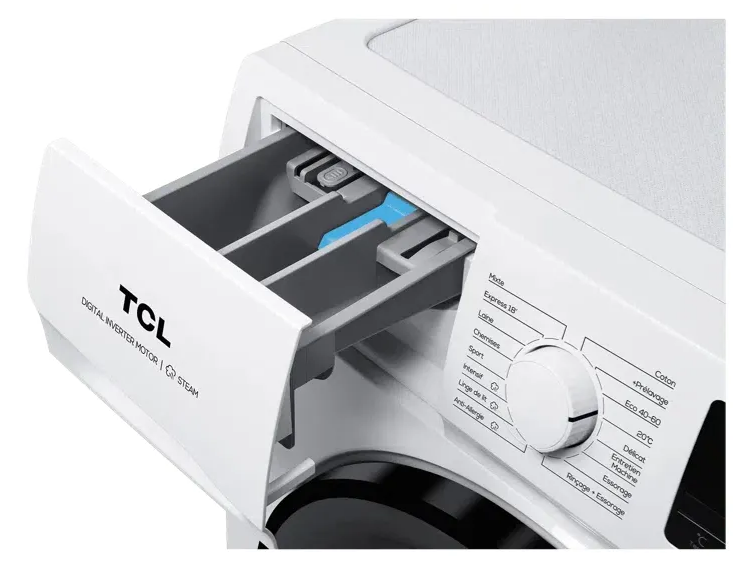 Lavarropas Tcl Inverter P606flw 6 Kilos 1200 Rpm Blanco Blanco