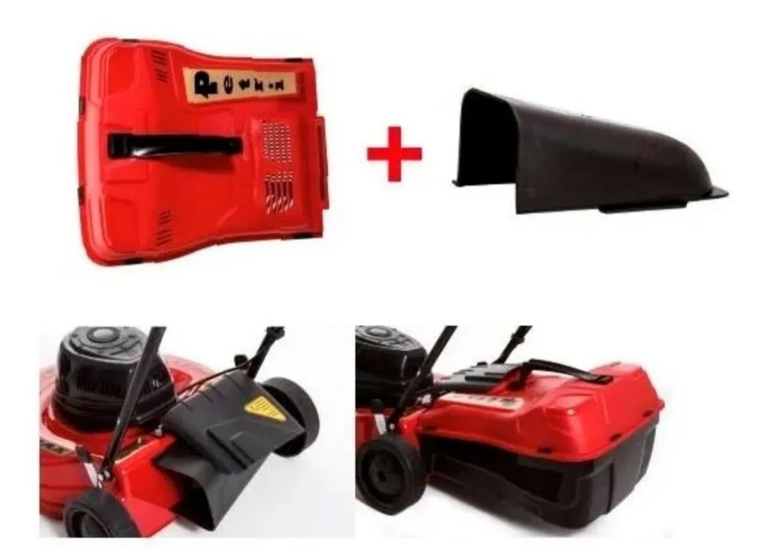 Cortadora De Pasto Eléctrica Petri 3005005 2100w 1.5hp Bolsa Rojo/negro
