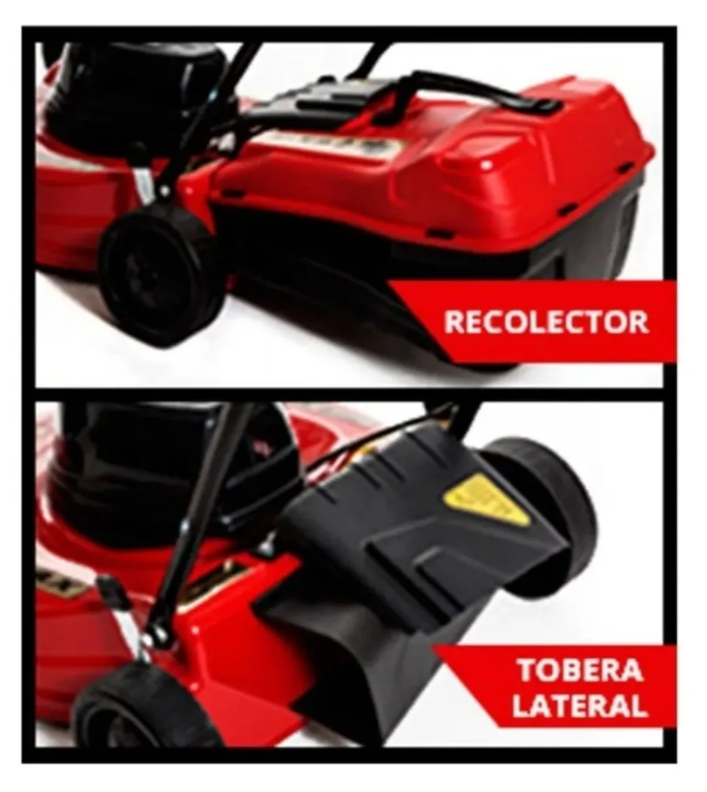 Cortadora De Pasto Eléctrica Petri 3005005 2100w 1.5hp Bolsa Rojo/negro