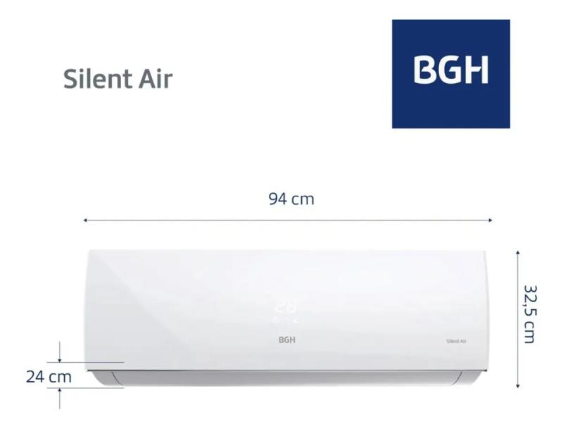 Aire Acondicionado Split Frío Calor Bgh Bsh52wcu 4400f Blanco

