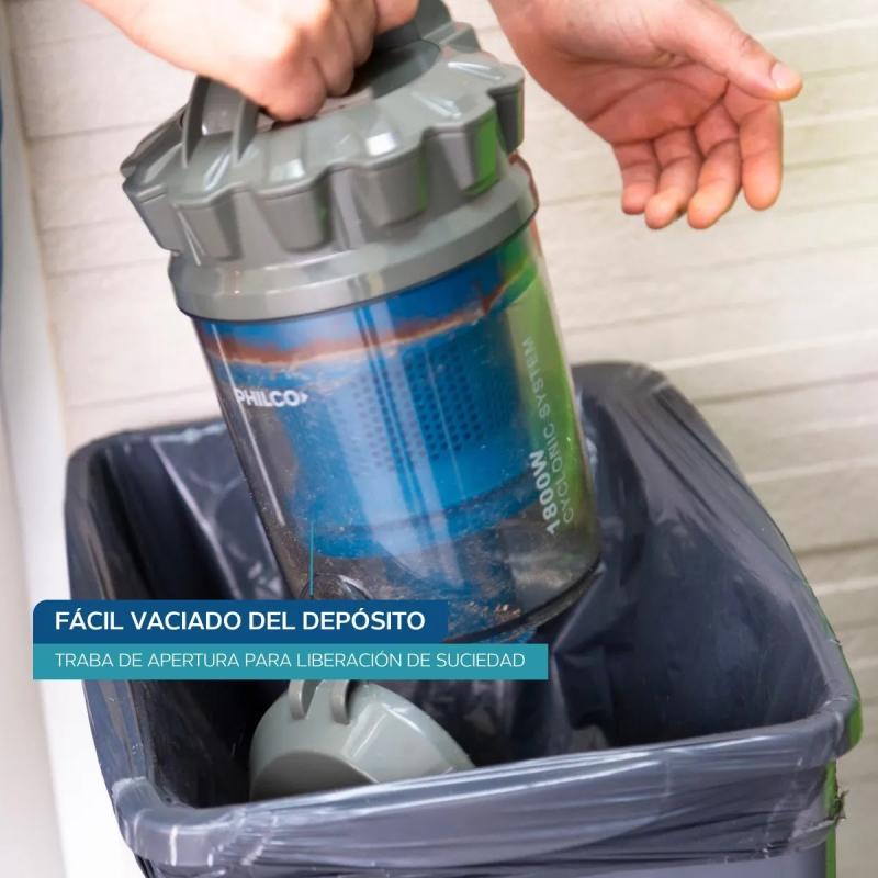 Aspiradora Sin Bolsa Philco Phasc1933pi 1800 Watts