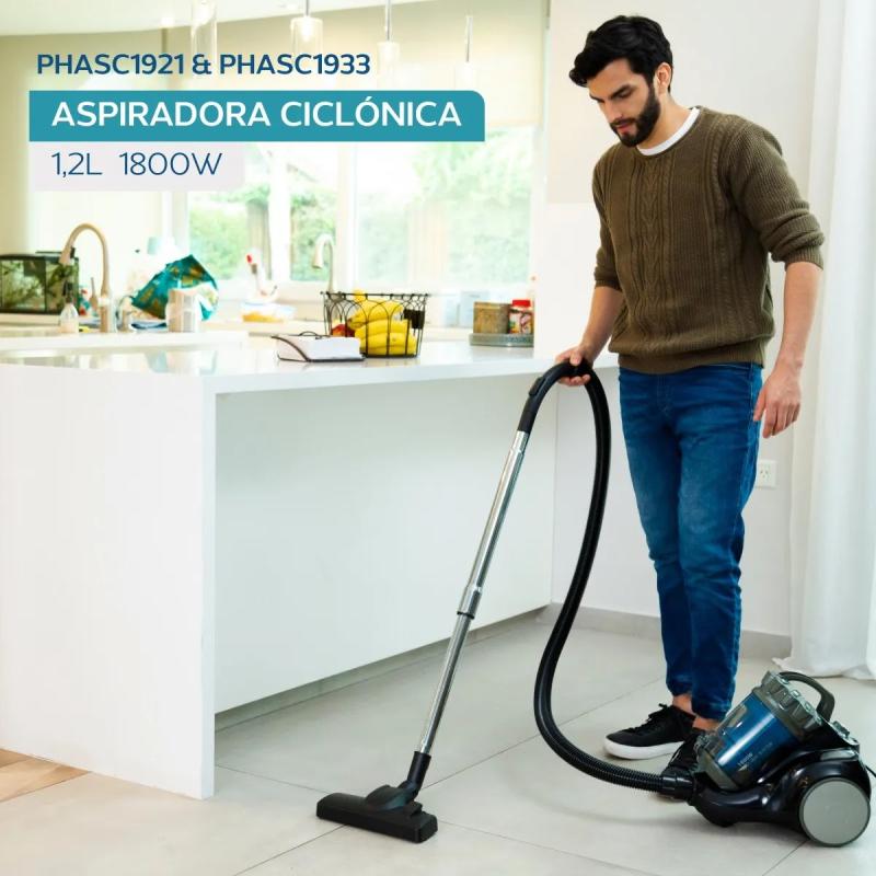 Aspiradora Sin Bolsa Philco Phasc1933pi 1800 Watts