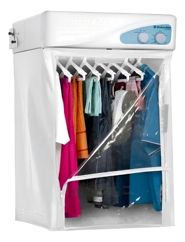 Secarropas Por Aire Caliente Columbia Scp-6000 Eléctrico 6kg Color Blanco