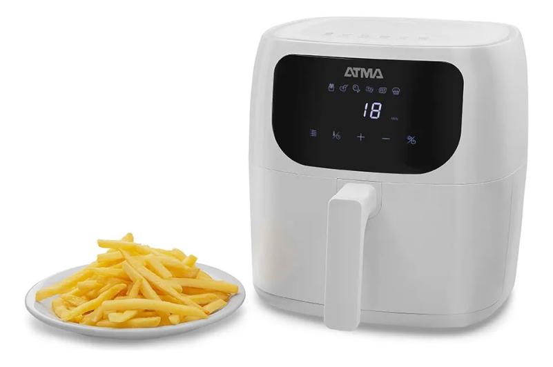 Freidora De Aire Digital Atma Fr60ar Sin Aceite Pro 6,5l BLANCA