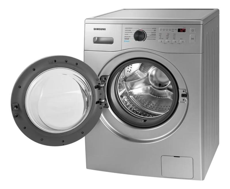 Lavarropas Samsung Inverter Ww65a40000s Silver 6.5 Kilos
