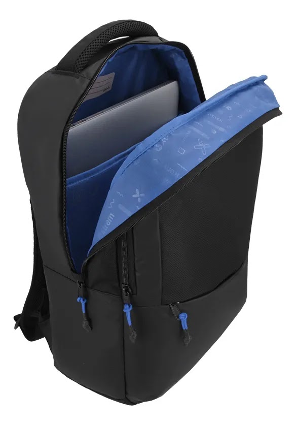 Mochila Xtrem Redwood 5 Xt Notebook 16   Negra / Azul 28 Lts