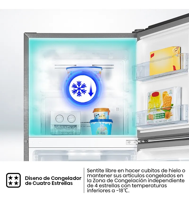 Heladera Inverter No Frost Hisense 267 Lt Dispenser Rt3n250