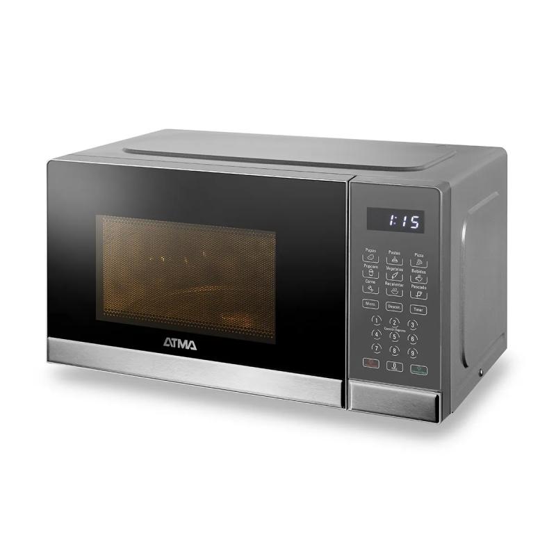 Microondas Digital Atma Watds20ucp 20l 700w SILVER