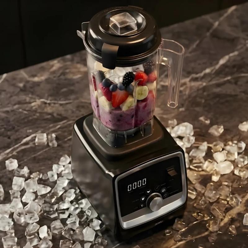 Licuadora Profesional AUMAX FORZA NEGRA HS-228C 1600 WATTS