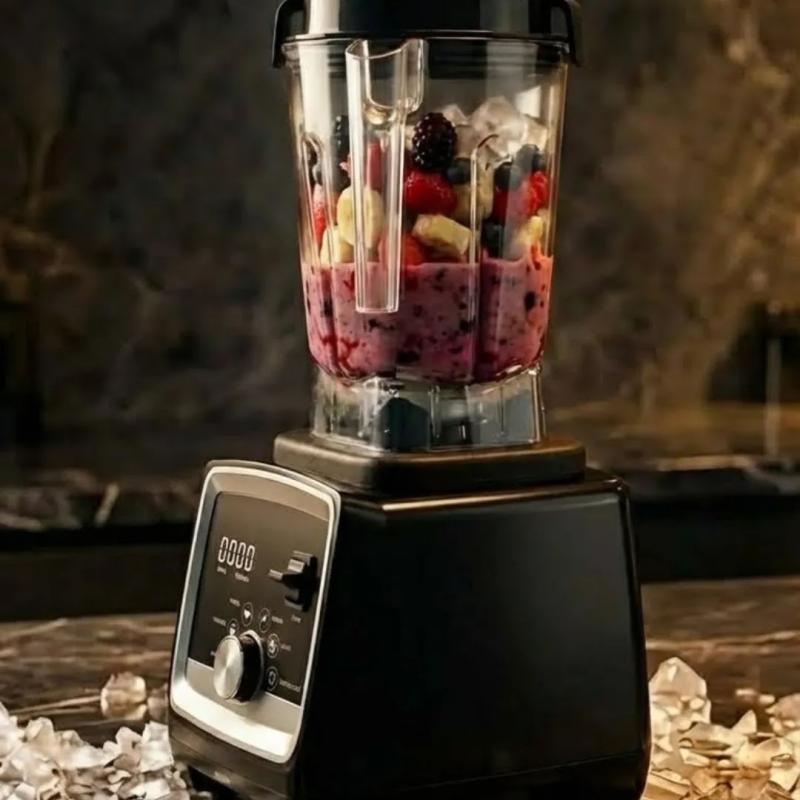 Licuadora Profesional AUMAX FORZA NEGRA HS-228C 1600 WATTS