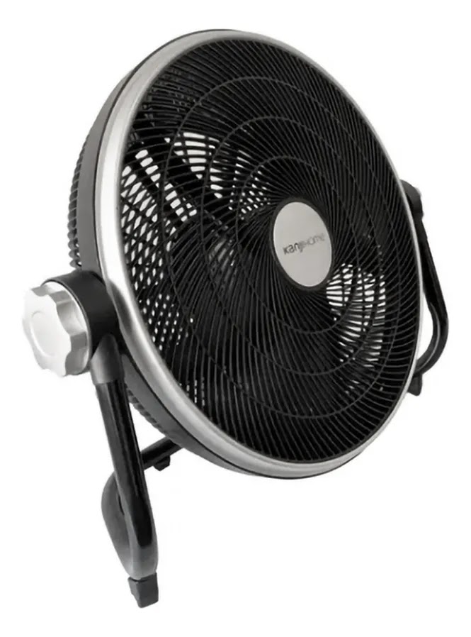 Turbo Ventilador Kanji 20 Fh2010 Plastico 80 Watt Cantidad De Aspas 5 Color De La Estructura Negro Diámetro 50.8 Cm