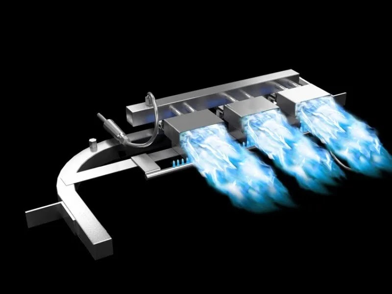 Freidora 33 Litros Sol Real Triple inyección Gas Natural