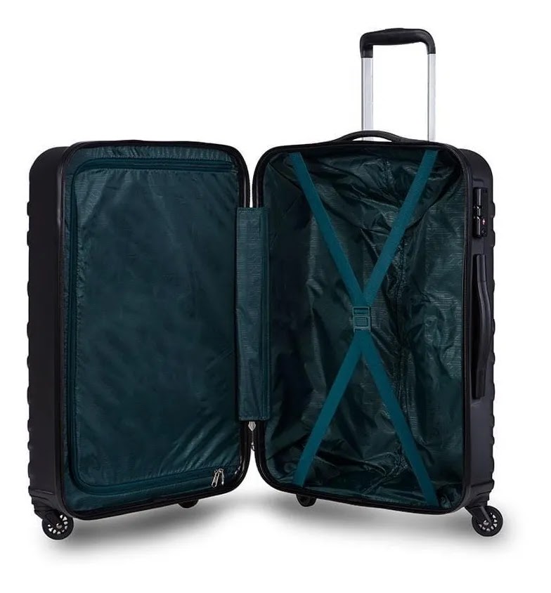 Valija American Tourister Rigida Tesa Mediana 76 Lts NEGRO