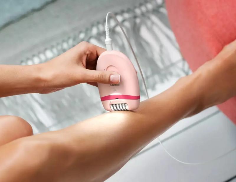 Depiladora Philips Satinelle Bre285/00 7 Accesorios Cable